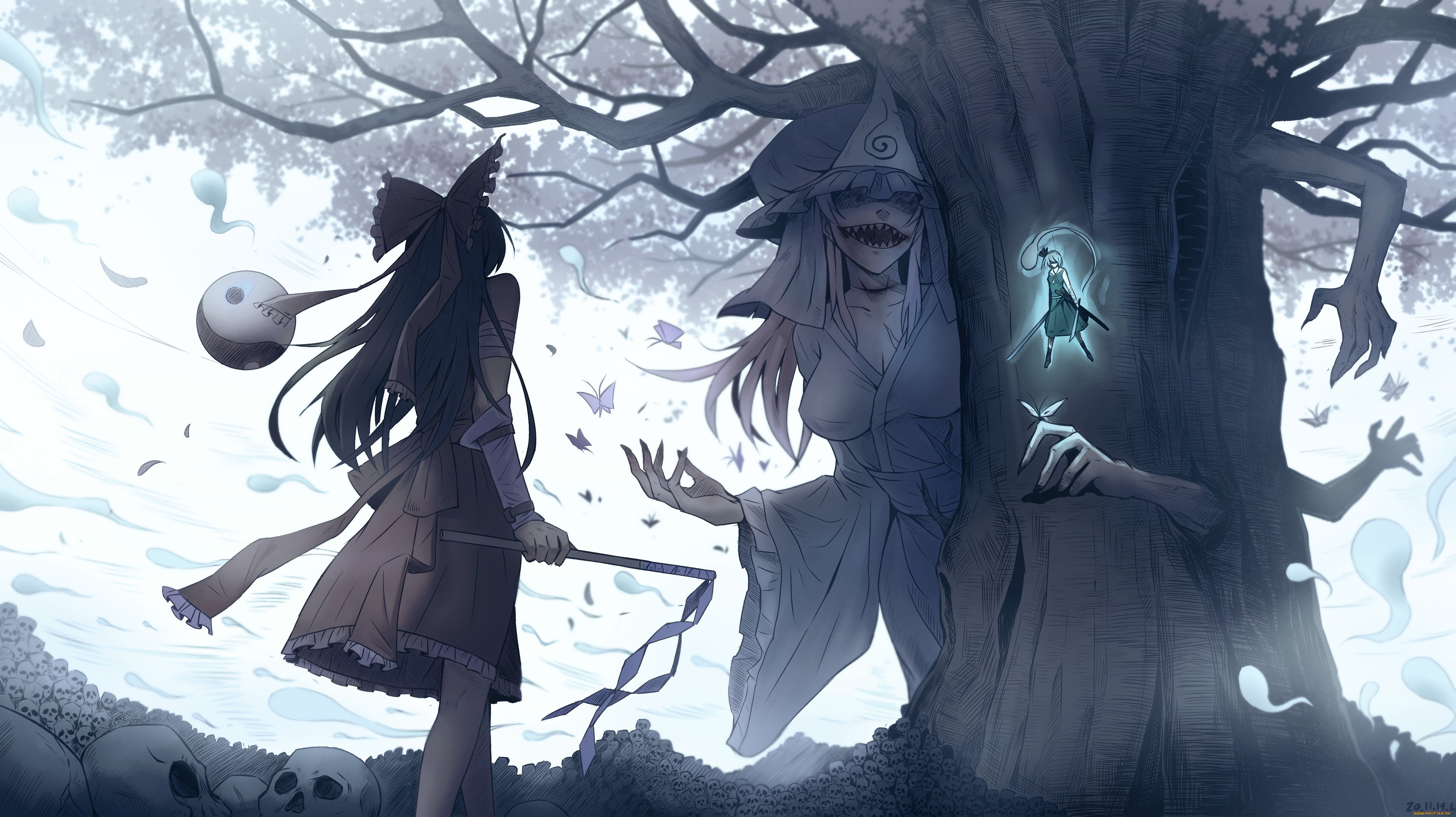 , touhou, 